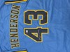 LOGAN HENDERSON SIGNED CUSTOM REPLICA BREWERS ALTERNATE JERSEY - BAS