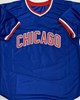 MARK GRACE SIGNED CUSTOM REPLICA BLUE CUBS JERSEY - CHICACO CUBS MLB - BAS