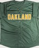 MARK MCGWIRE SIGNED CUSTOM REPLICA ATHLETICS JERSEY - BAS