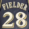 PRINCE FIELDER SIGNED BREWERS CUSTOM REPLICA NAVY JERSEY - JSA