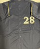 PRINCE FIELDER SIGNED BREWERS CUSTOM REPLICA NAVY JERSEY - JSA