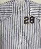 PRINCE FIELDER SIGNED BREWERS CUSTOM REPLICA PINSTRIPE JERSEY - JSA