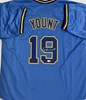 ROBIN YOUNT SIGNED CUSTOM REPLICA BREWERS BLUE JERSEY - JSA