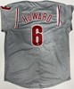 RYAN HOWARD SIGNED CUSTOM REPLICA PHILLIES GREY JERSEY - BAS