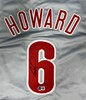 RYAN HOWARD SIGNED CUSTOM REPLICA PHILLIES GREY JERSEY - BAS