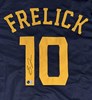SAL FRELICK SIGNED CUSTOM REPLICA BREWERS NAVY JERSEY - BAS
