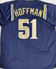 TREVOR HOFFMAN SIGNED CUSTOM PADRES BLUE JERSEY - JSA
