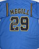 TREVOR MEGILL SIGNED CUSTOM REPLICA BREWERS ALTERNATE JERSEY - BAS