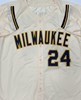WILLIAM CONTRERAS SIGNED CUSTOM REPLICA BREWERS CREAM JERSEY - BAS