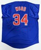 KERRY WOOD SIGNED CHICAGO CUBS CUSTOM BLUE JERSEY - JSA