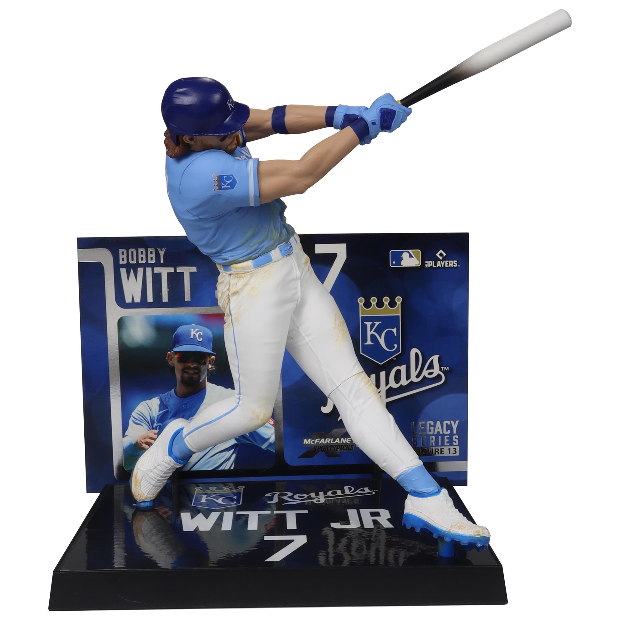 BOBBY WITT JR - KANSAS CITY ROYALS MLB - 7" MCFARLANE POSED FIGURE