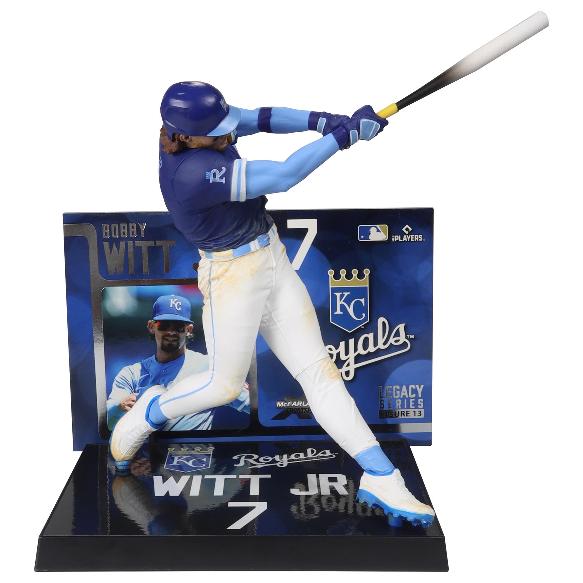 BOBBY WITT JR - KANSAS CITY ROYALS MLB - 7" CHASE MCFARLANE POSED FIGURE