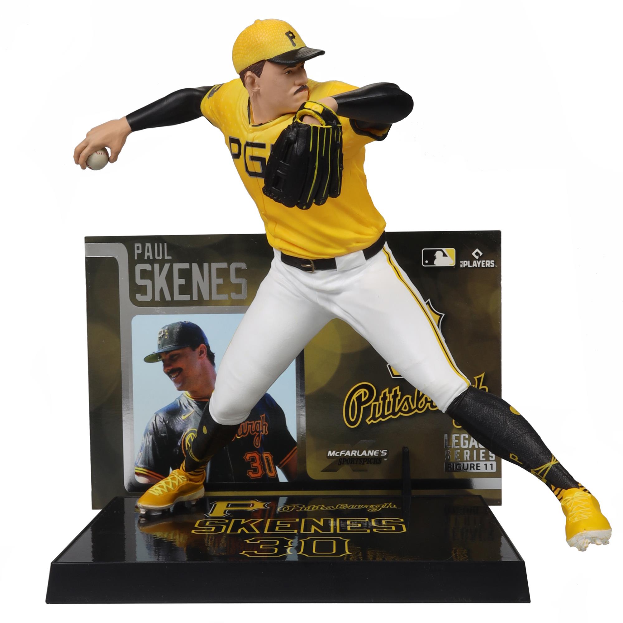 PAUL SKENES - PITTSBURGH PIRATES MLB - 7" CHASE MCFARLANE POSED FIGURE