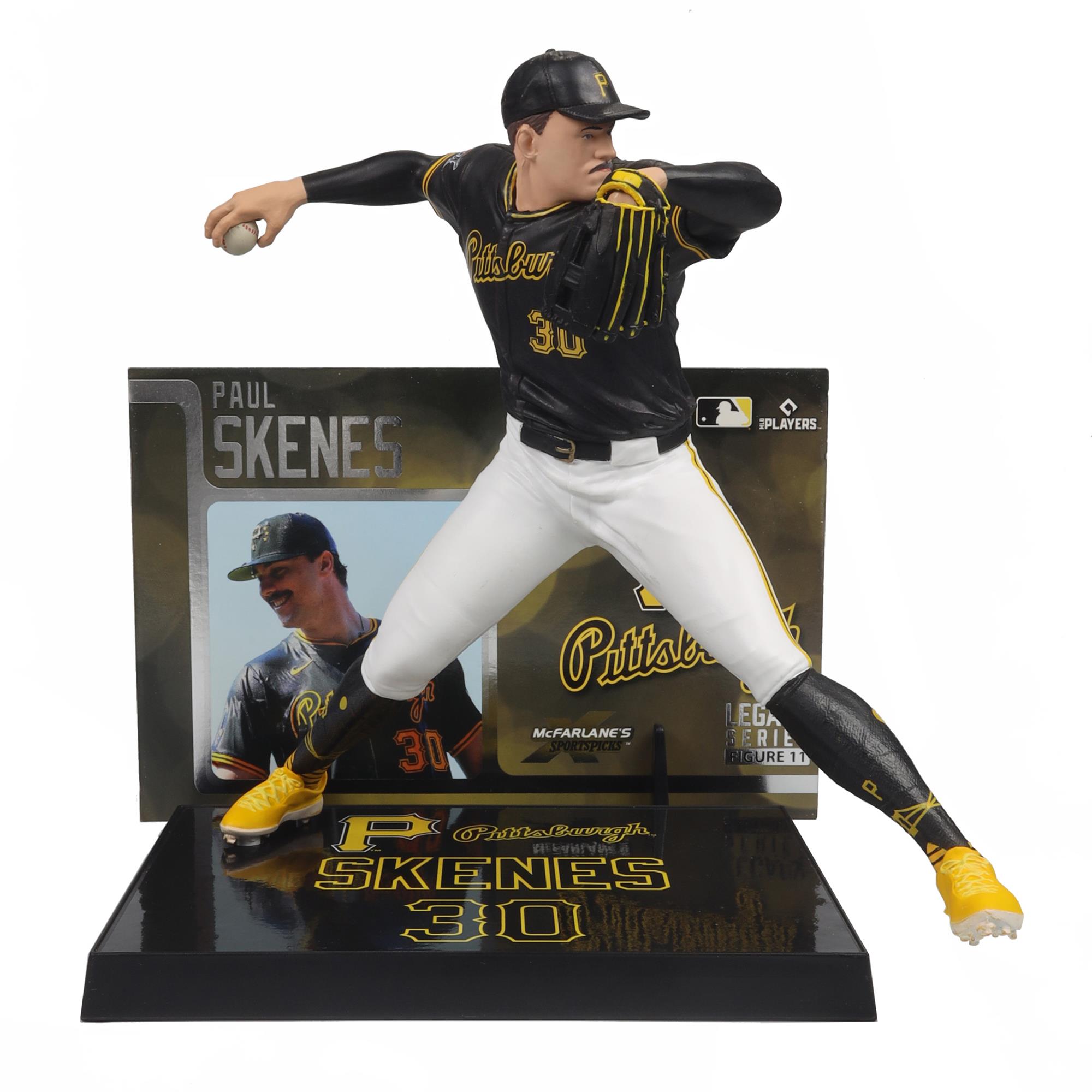 PAUL SKENES - PITTSBURGH PIRATES MLB - 7" MCFARLANE POSED FIGURE
