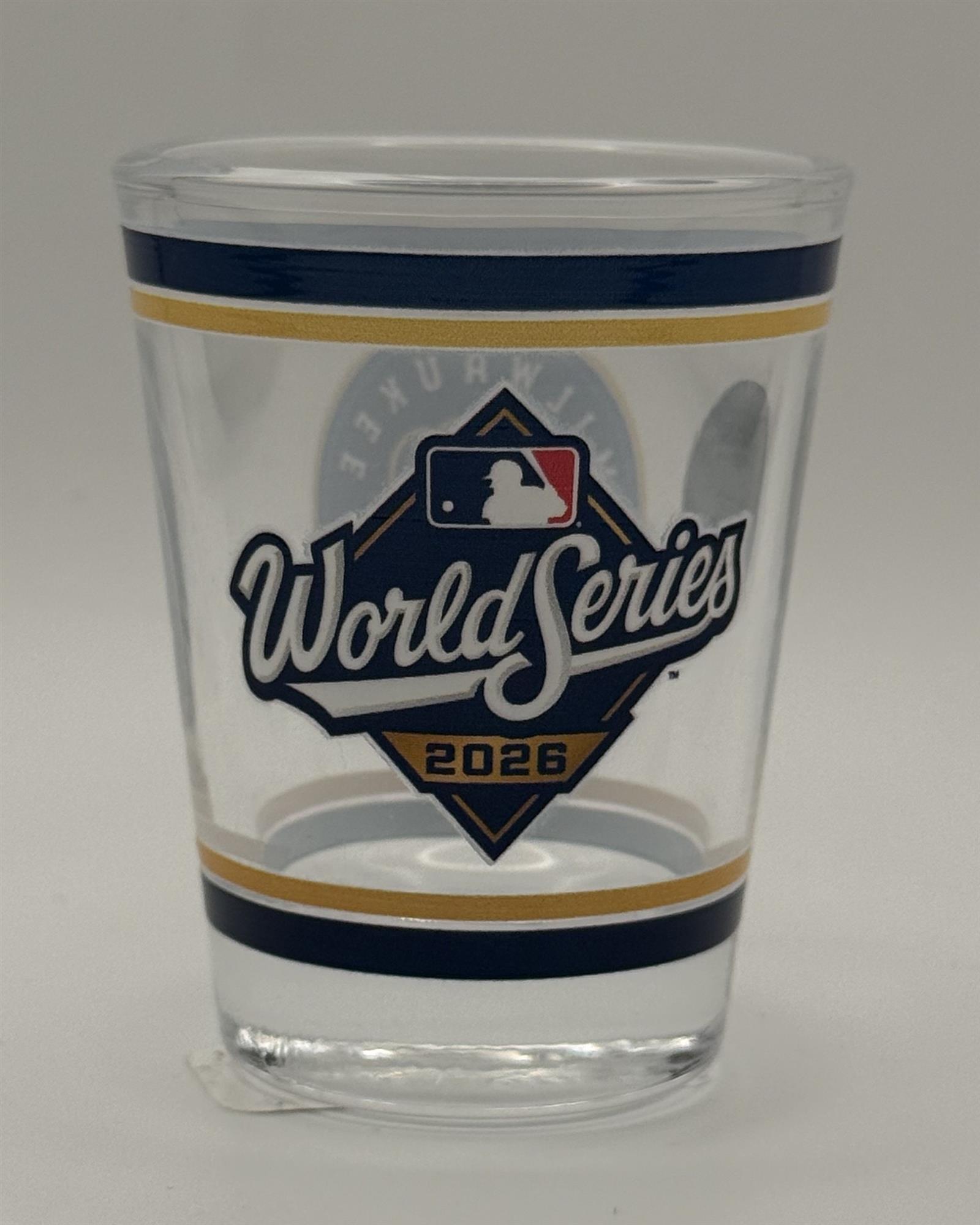 Milwaukee Brewers 2026 World Series Shot Glass