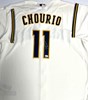 JACKSON CHOURIO SIGNED OFFICIAL NIKE CREAM BREWERS JERSEY - MLB