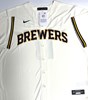 JACKSON CHOURIO SIGNED OFFICIAL NIKE CREAM BREWERS JERSEY - MLB