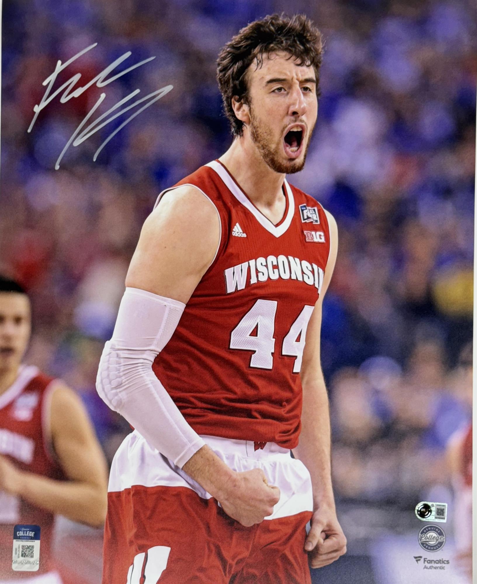 FRANK KAMINSKY SIGNED 16X20 PHOTO #1 - WISCONSIN BADGERS - BAS