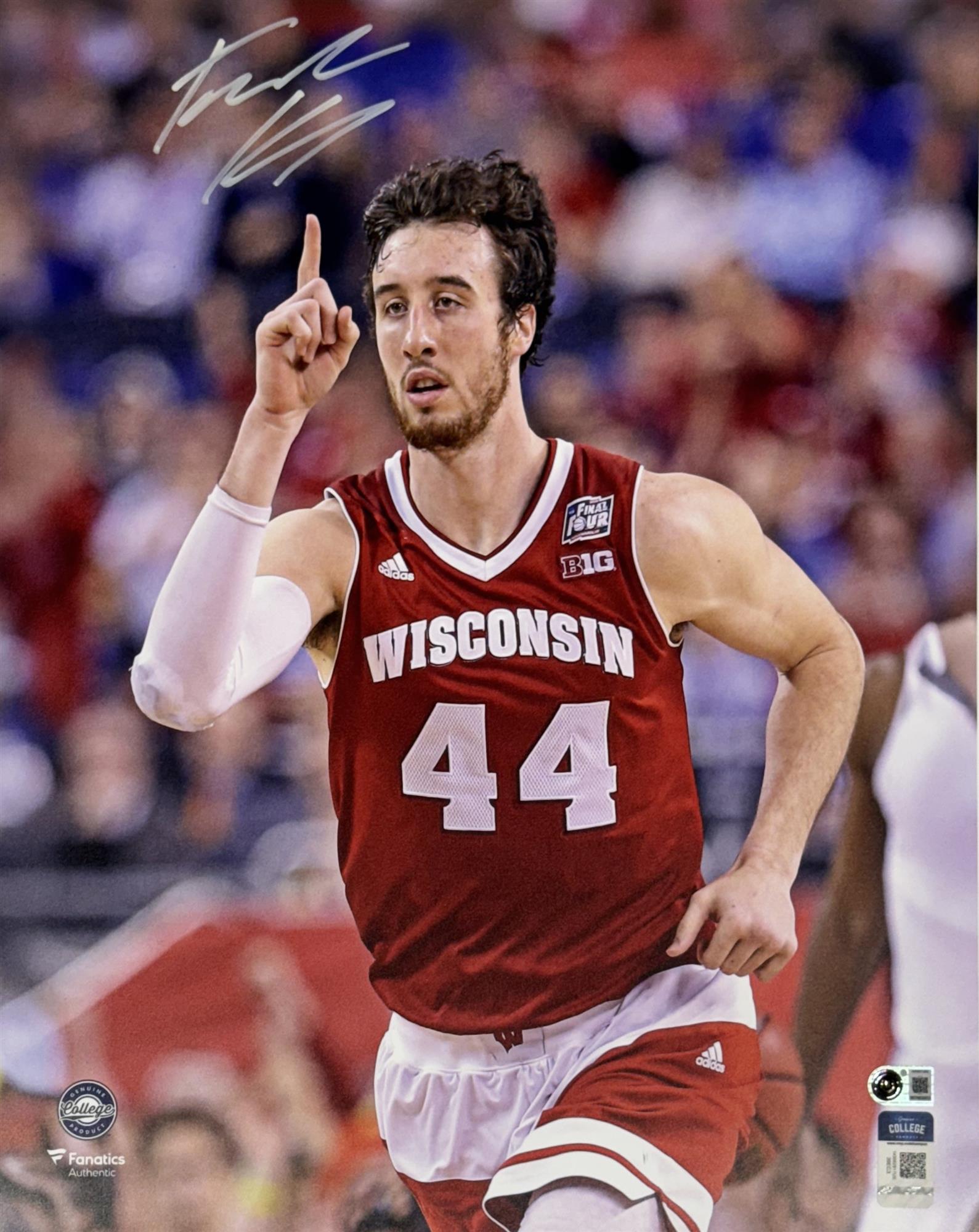FRANK KAMINSKY SIGNED 16X20 PHOTO #4 - WISCONSIN BADGERS - BAS