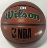 MARQUES JOHNSON SIGNED FULL SIZE WILSON REPLICA BUCKS LOGO BASKETBALL - BAS