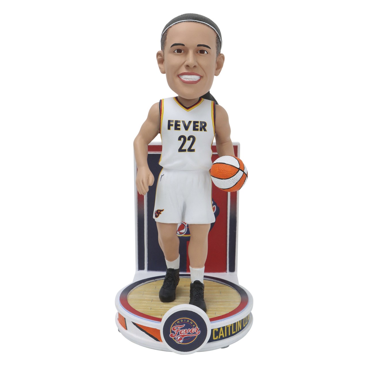 CAITLIN CLARK BANNER BOBBLEHEAD - INDIANA FEVER WNBA