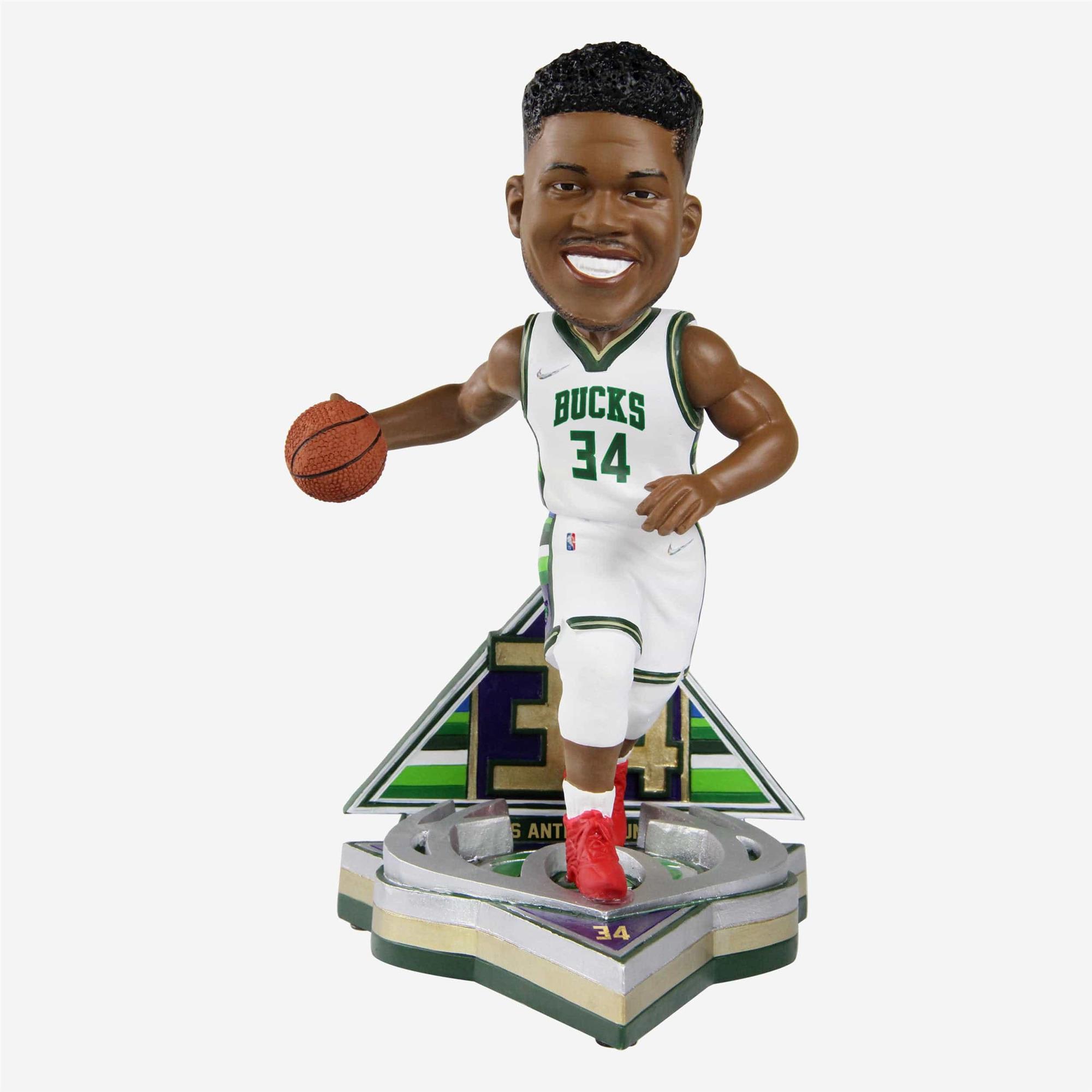 GIANNIS ANTETOKOUNMPO 2022 "CITY JERSEY" FOREVER FOCO MILWAUKEE BUCKS BOBBLEHEAD