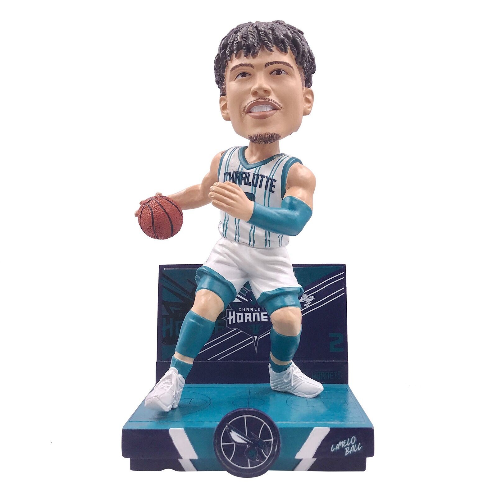 LAMELO BALL HIGHLIGHT BOBBLEHEAD - CHARLOTTE HORNETS NBA