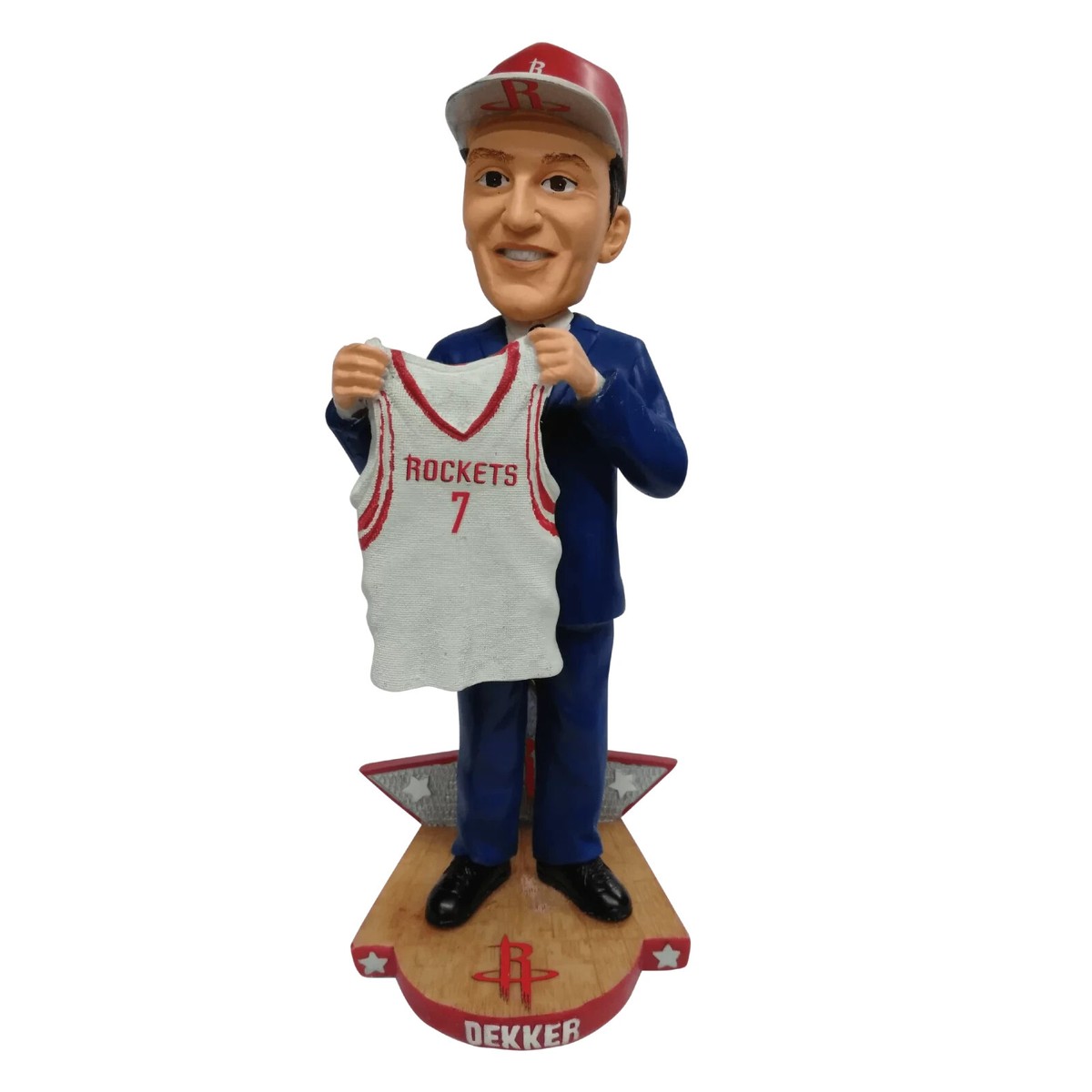 SAM DEKKER DRAFT BOBBLEHEAD - HOUSTON ROCKETS NBA