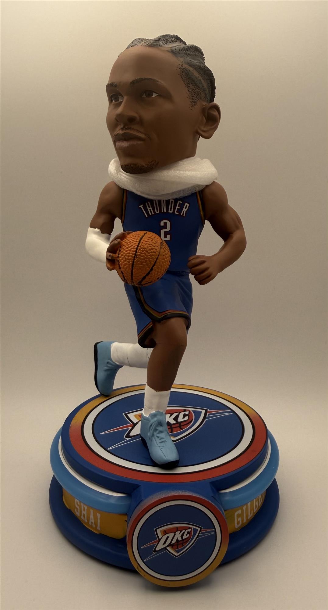 SHAI GILGEOUS-ALEXANDER NEON BOBBLEHEAD - OKLAHOMA CITY THUNDER NBA