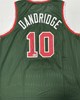 BOB DANDRIDGE SIGNED CUSTOM REPLICA GREEN BUCKS JERSEY - BAS