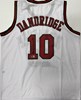BOB DANDRIDGE SIGNED CUSTOM REPLICA WHITE BUCKS JERSEY - BAS