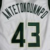 THANASIS ANTETOKOUNMPO SIGNED REPLICA WHITE JERSEY - MILWAUKEE BUCKS NBA
