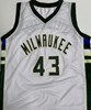 THANASIS ANTETOKOUNMPO SIGNED REPLICA WHITE JERSEY - MILWAUKEE BUCKS NBA