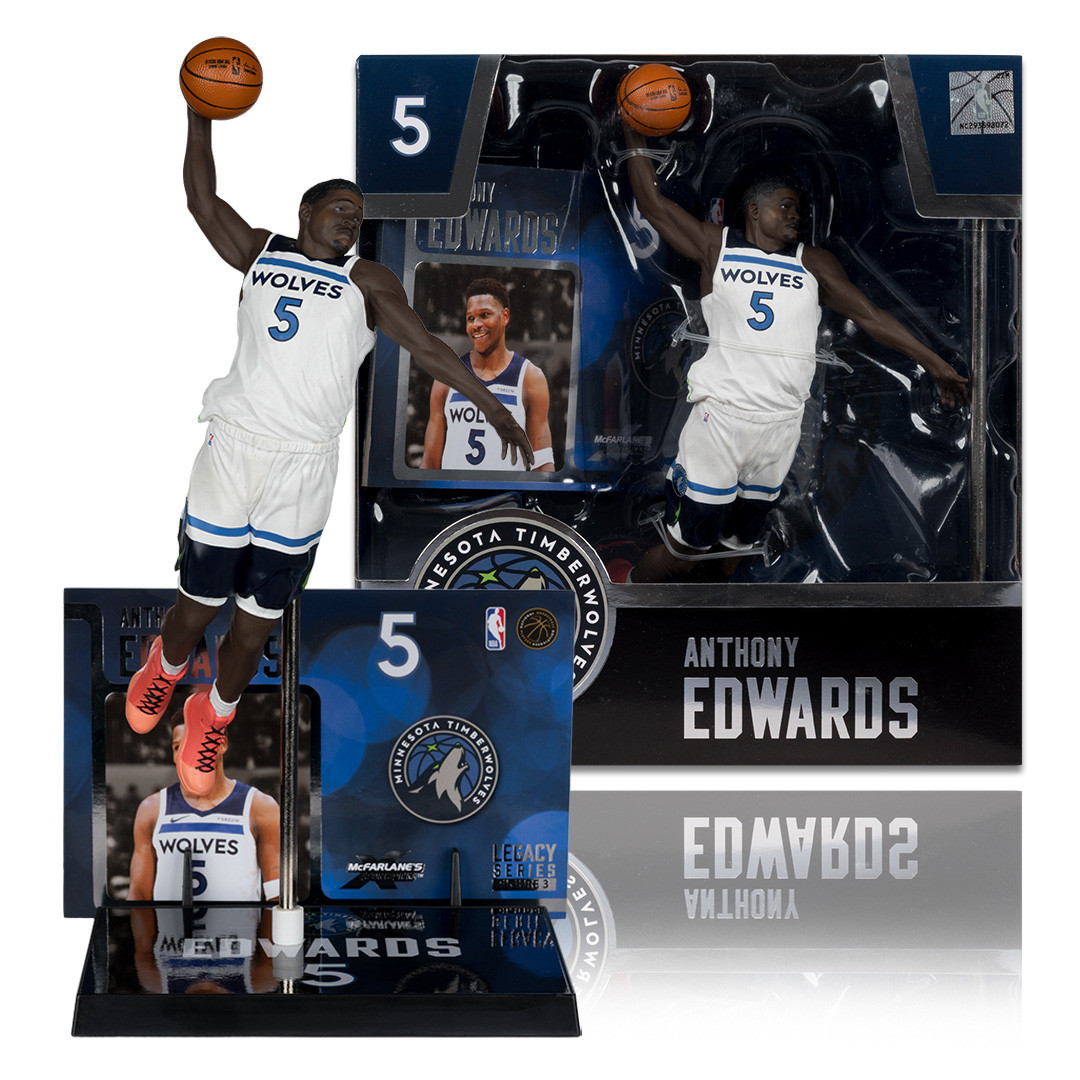ANTHONY EDWARDS MCFARLANE FIGURE - MINNESOTA TIMBERWOLVES NBA