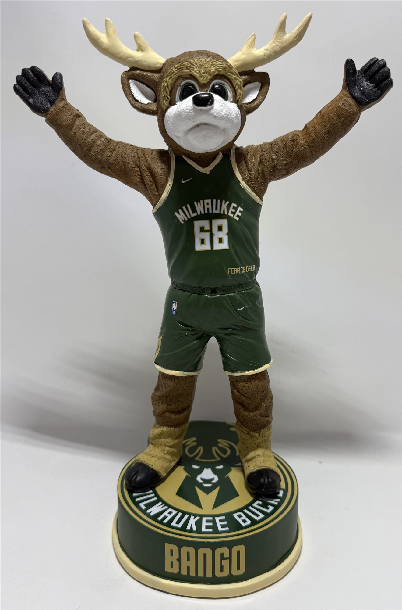 BANGO FOCO MASCOT STATUE - MILWAUKEE BUCKS NBA