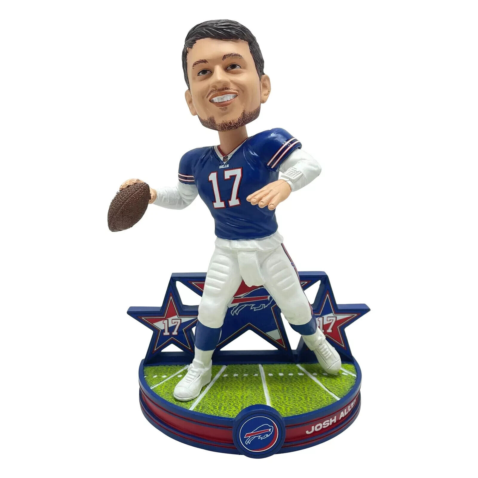 JOSH ALLEN 2024 SUPERSTAR FOCO BUFFALO BILLS BOBBLEHEAD