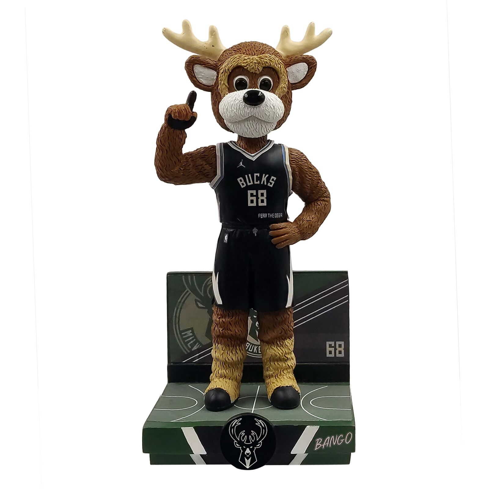 MILWAUKEE BUCKS MASCOT BANGO 2022 "HIGHLIGHT SERIES" FOREVER FOCO BOBBLEHEAD