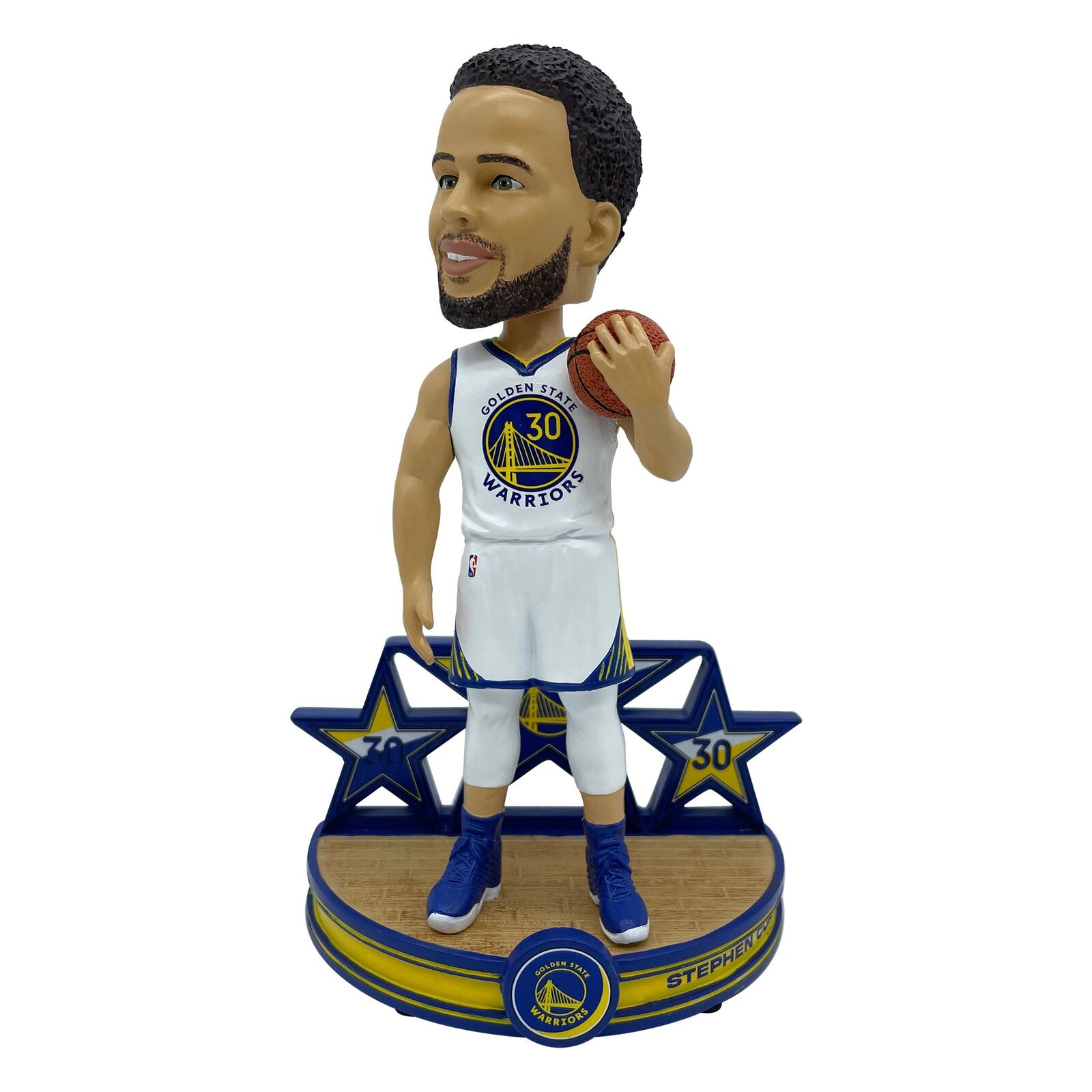 STEPHEN CURRY 2024 SUPERSTAR FOCO GOLDEN STATE WARRIORS BOBBLEHEAD