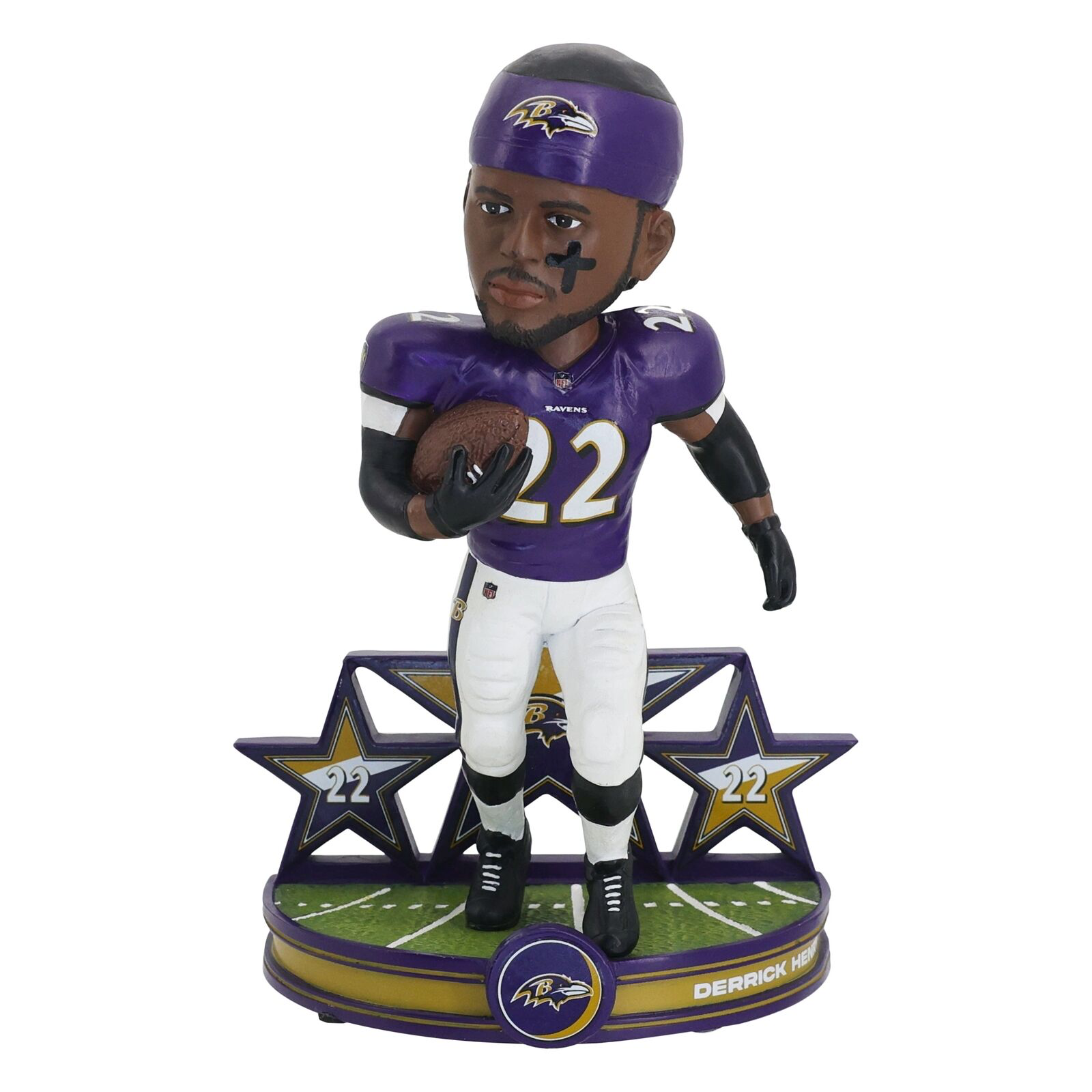 DERRICK HENRY 2024 SUPERSTAR FOCO BALTIMORE RAVENS BOBBLEHEAD