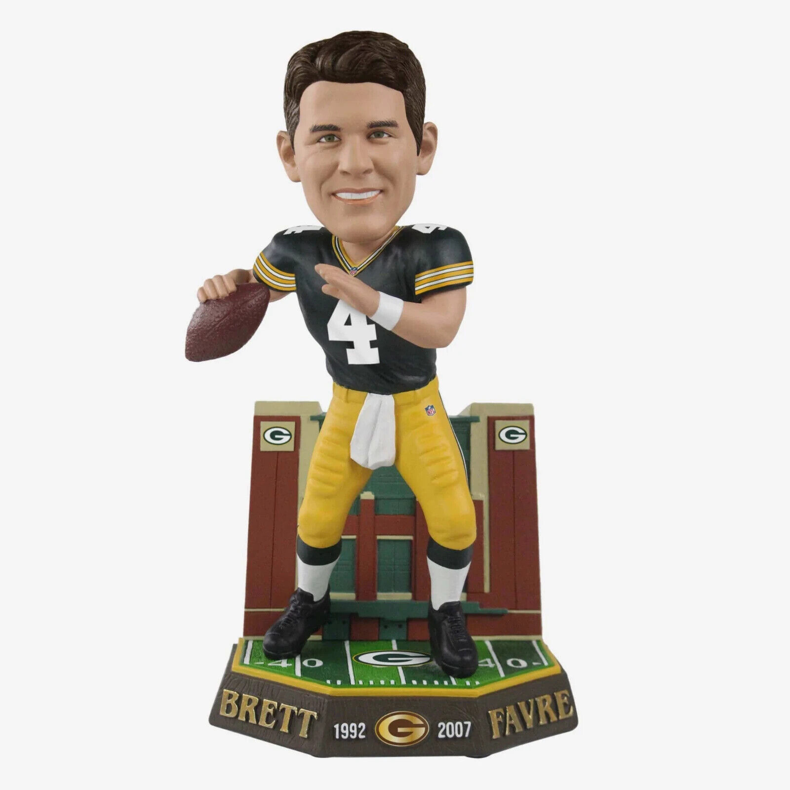 BRETT FAVRE 2022 "RETIREMENT SERIES" FOREVER FOCO PACKERS BOBBLEHEAD