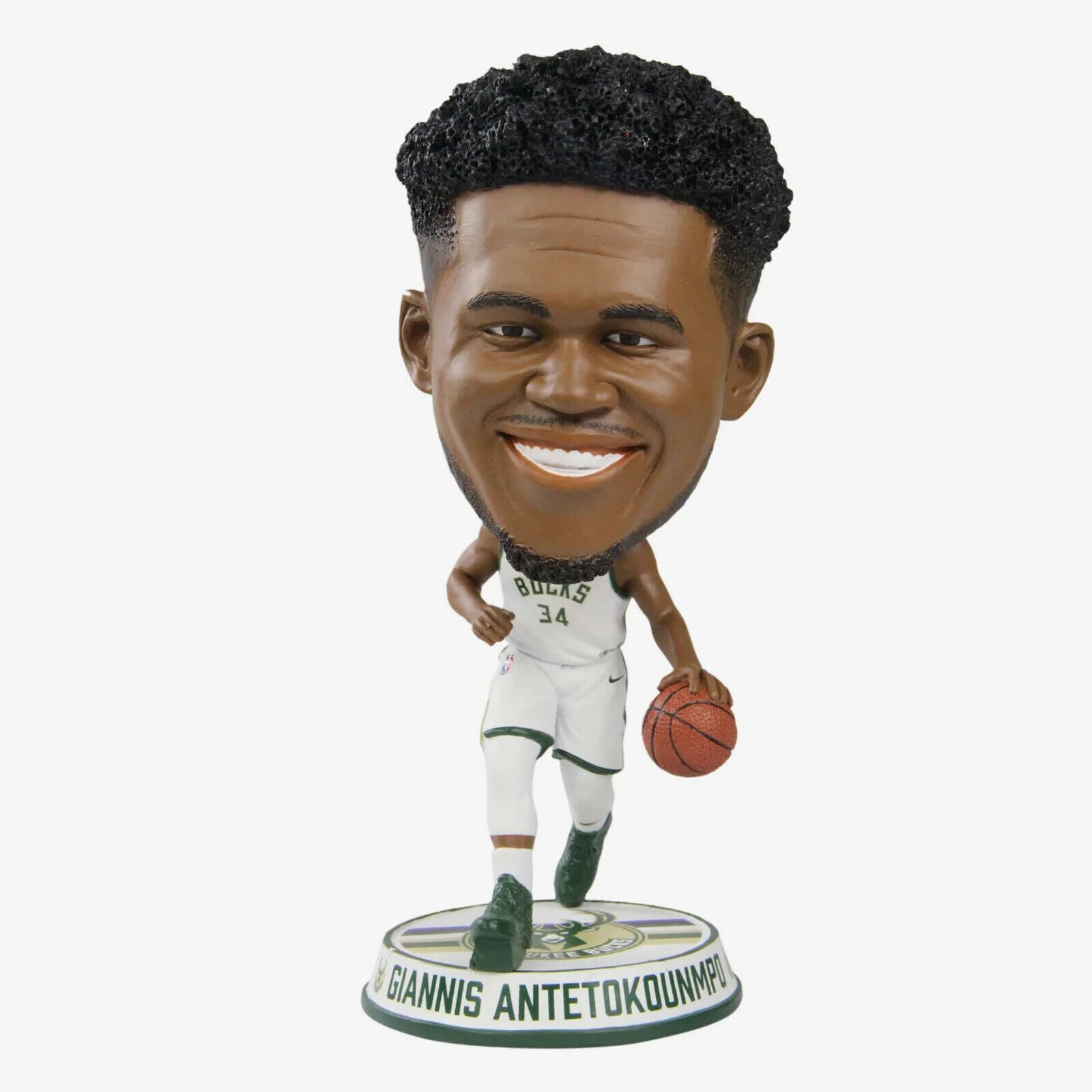 GIANNIS ANTETOKOUNMPO 2023 “BIG HEAD” FOCO MILWAUKEE BUCKS BOBBLEHEAD