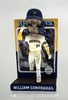 WILLIAM CONTRERAS SIGNED MILWAUKEE BREWERS BOBBLEHEAD - BAS