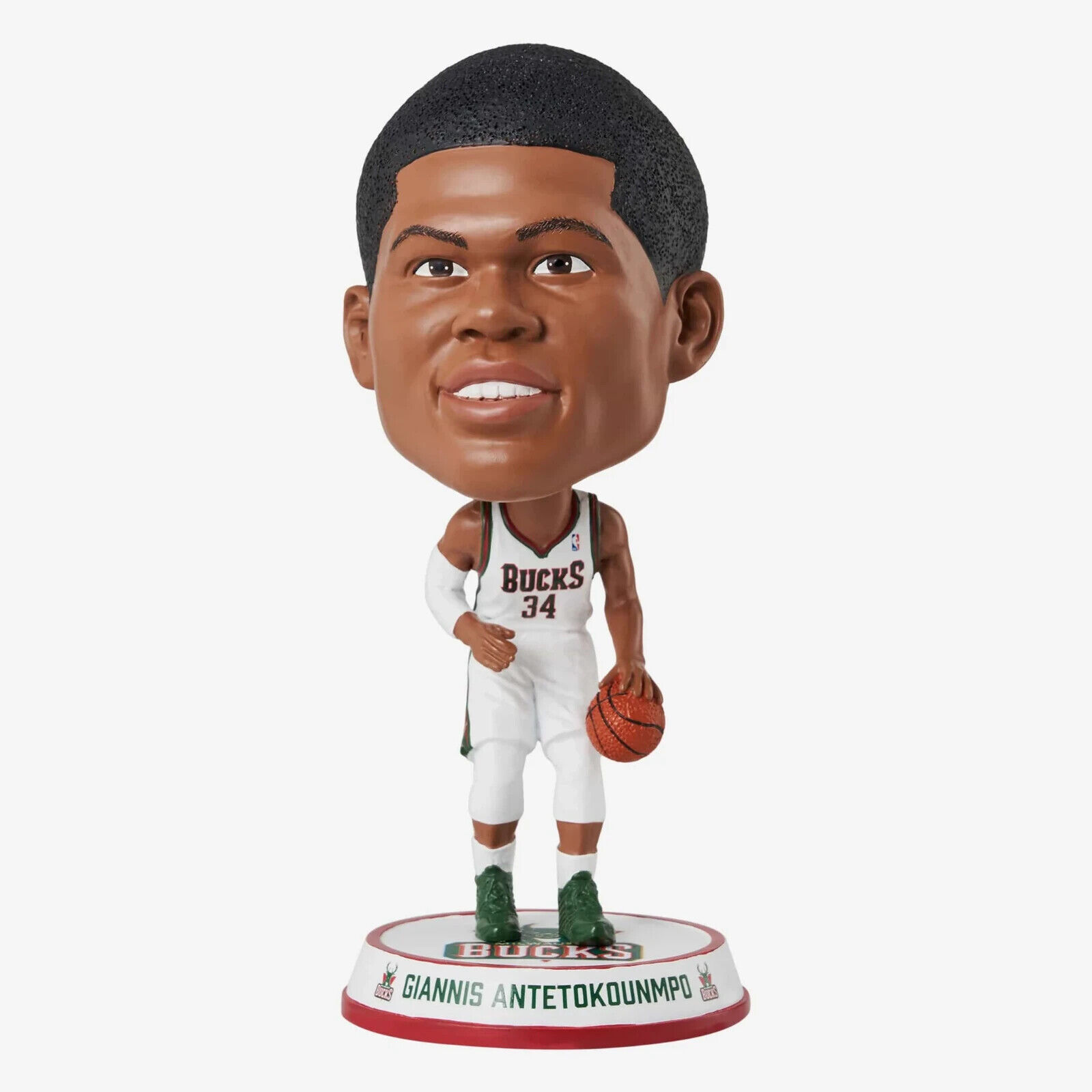 GIANNIS ANTETOKOUNMPO 2023 RETRO “BIG HEAD” FOCO MILWAUKEE BUCKS BOBBLEHEAD