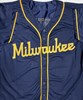 JOEY ORTIZ SIGNED CUSTOM REPLICA BREWERS BLUE JERSEY - JSA