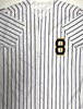 RYAN BRAUN SIGNED CUSTOM BREWERS PINSTRIPE JERSEY - BAS