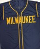 RYAN BRAUN SIGNED CUSTOM BREWERS BLUE JERSEY - BAS