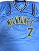 DALE SVEUM SIGNED CUSTOM REPLICA BREWERS BLUE JERSEY - BAS