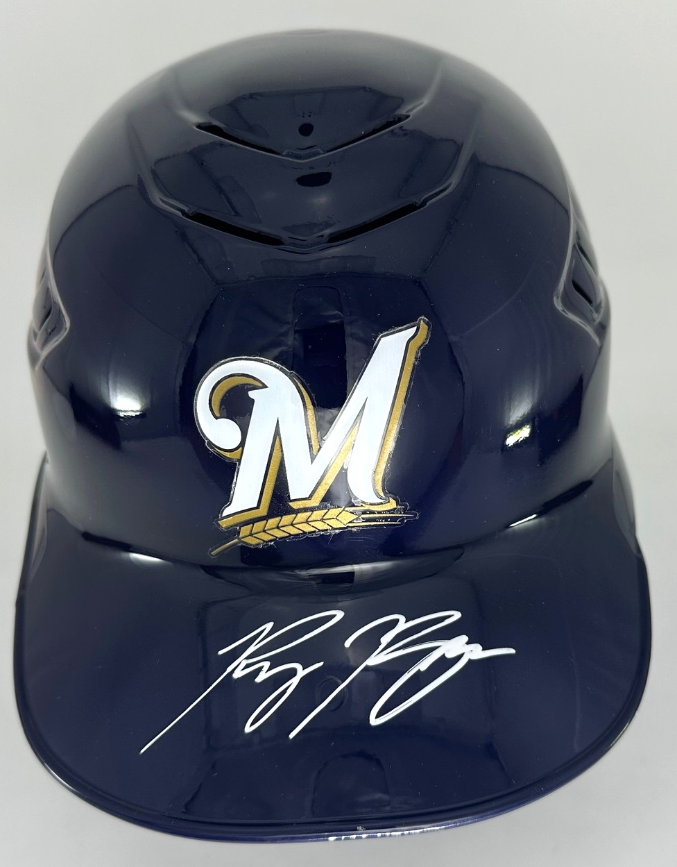 RYAN BRAUN SIGNED BREWERS FULL SIZE MILWAUKEE HELMET - BAS