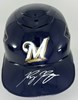 RYAN BRAUN SIGNED BREWERS FULL SIZE MILWAUKEE HELMET - BAS