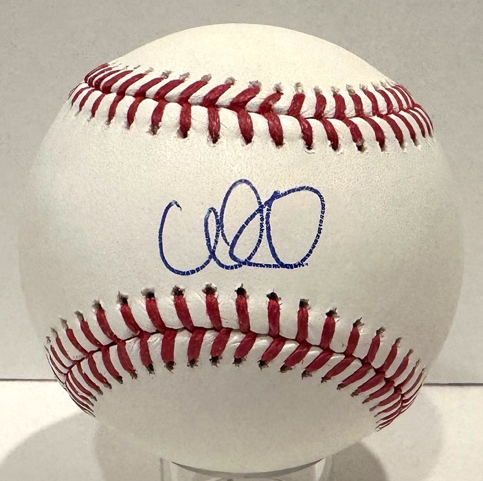 WILLIAM CONTRERAS SIGNED OFFICIAL MLB BASEBALL - BREWERS - BAS